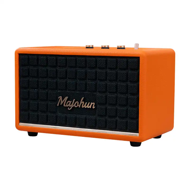 Majohun MJH-D001 retro style wooden wireless speaker